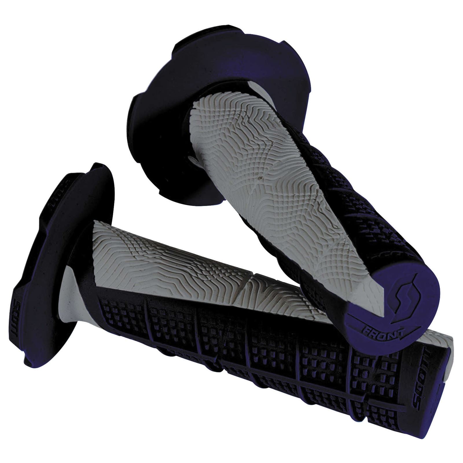 Scott Deuce Mx Grips (Gray/Blue) 219627-1100_295643