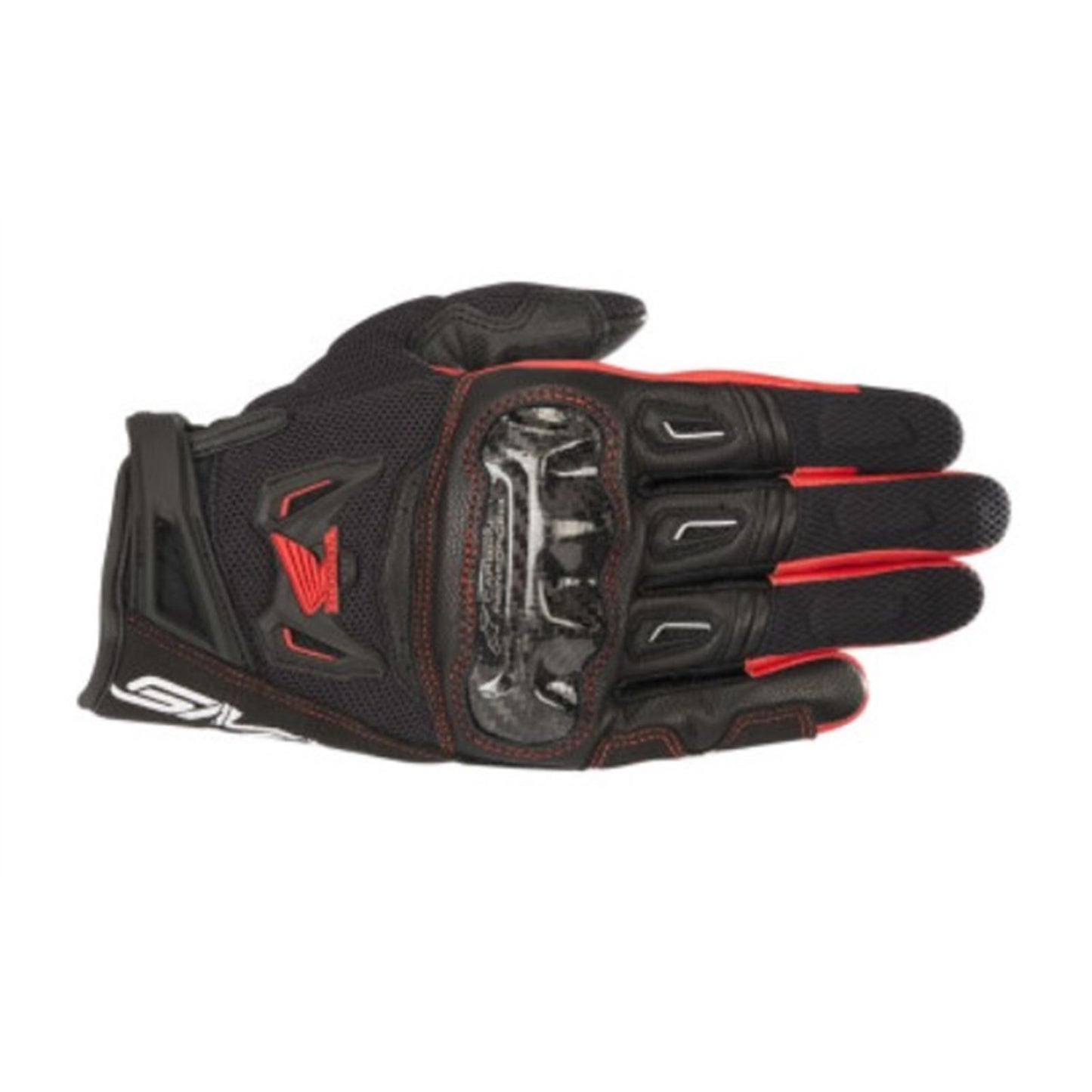 Alpinestars SMX-2 Air Carbon Gloves - Black/Red - Small [MPN: 3567818-13-S]_732911