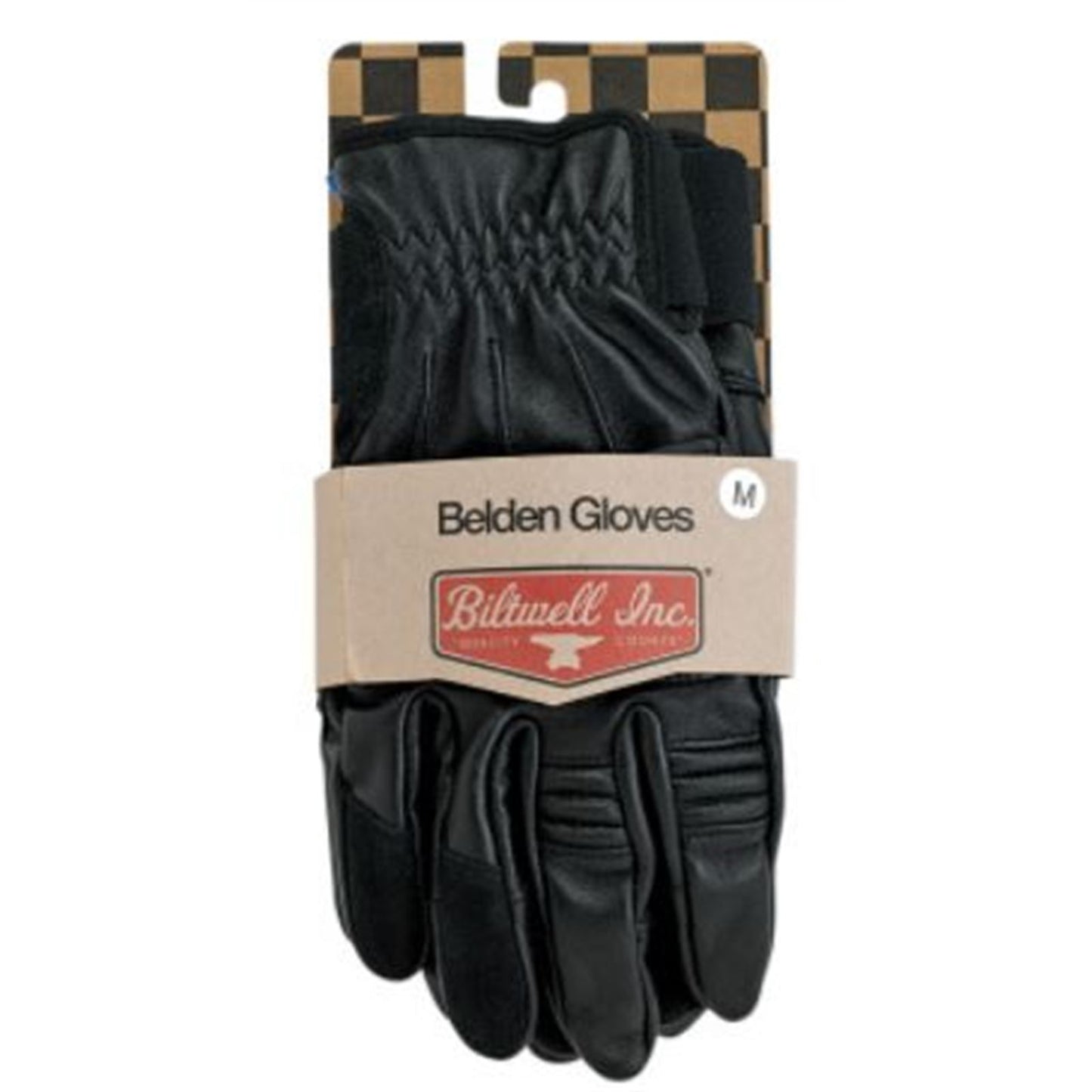 Biltwell Inc. Belden Gloves - Black - X-Small 1505-0101-301_679766