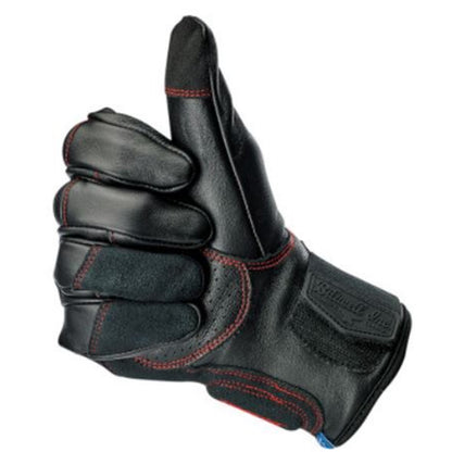 Biltwell Inc. Belden Redline Gloves - Medium 1505-0108-303_679834
