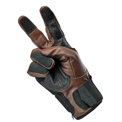 Biltwell Inc. Belden Gloves - Chocolate - Small 1505-0201-302_679871