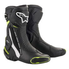 Alpinestars SMX+ Boots - Black/White/Yellow Fluorescent - Size 7.5 [MPN: 2221019-125-41]_732955