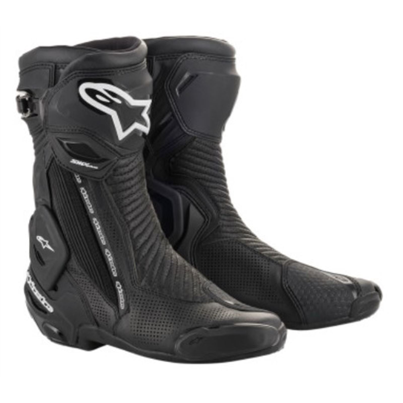 Alpinestars SMX+ Vented Boots - Black - Size 7.5 [MPN: 2221119-10-41]_732966