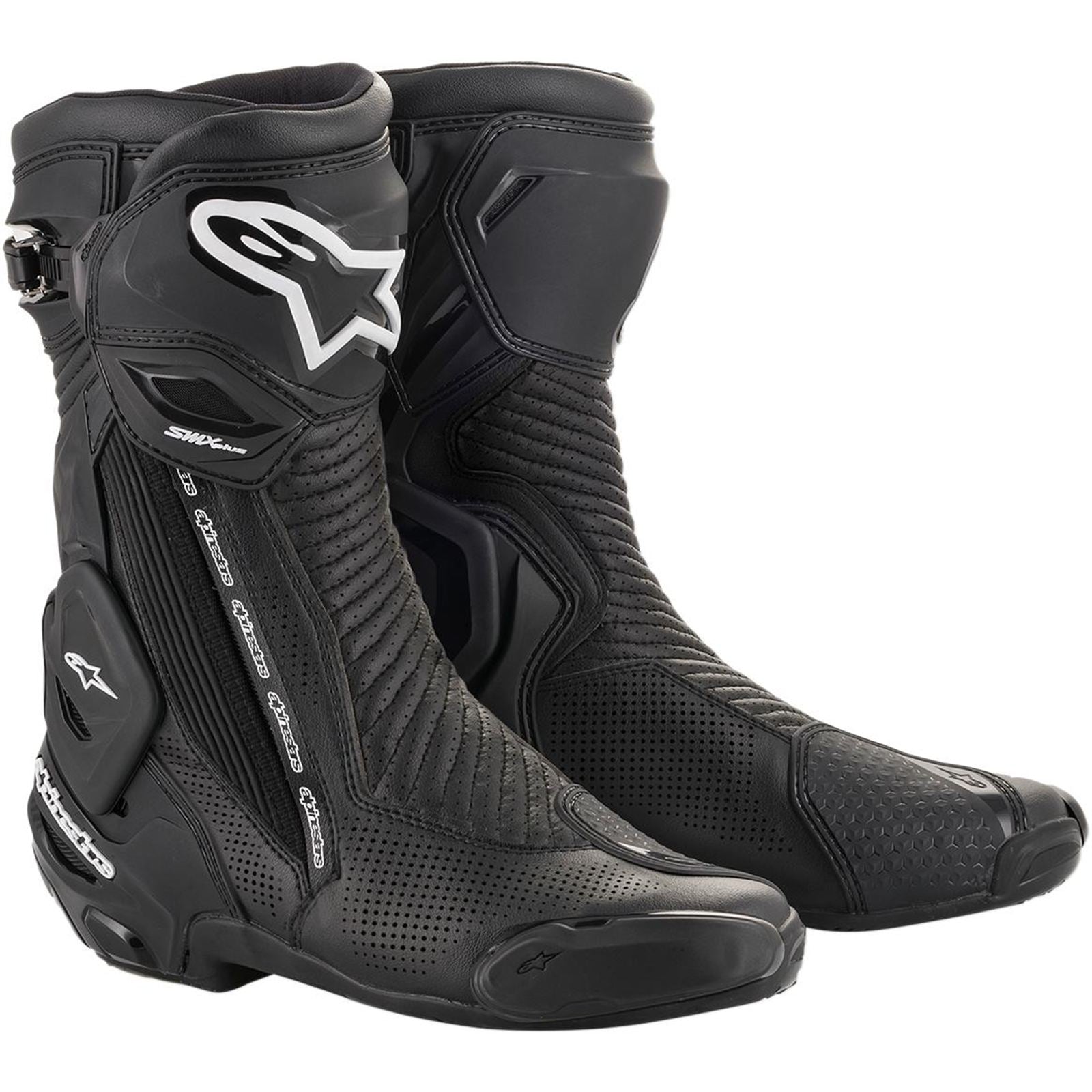 Alpinestars SMX+ Vented Boots - Black - Size 7.5 [MPN: 2221119-10-41]_1980884