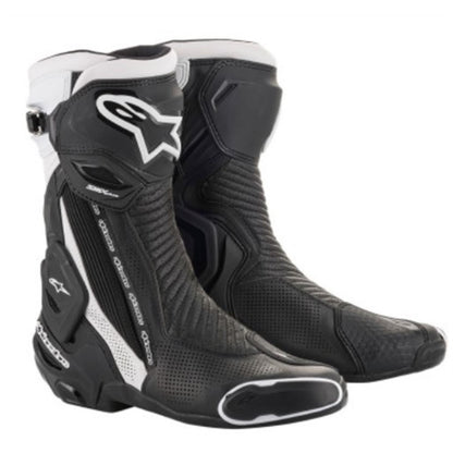 Alpinestars SMX+ Vented Boots - Black/White - Size 11.5 [MPN: 2221119-12-46]_732981