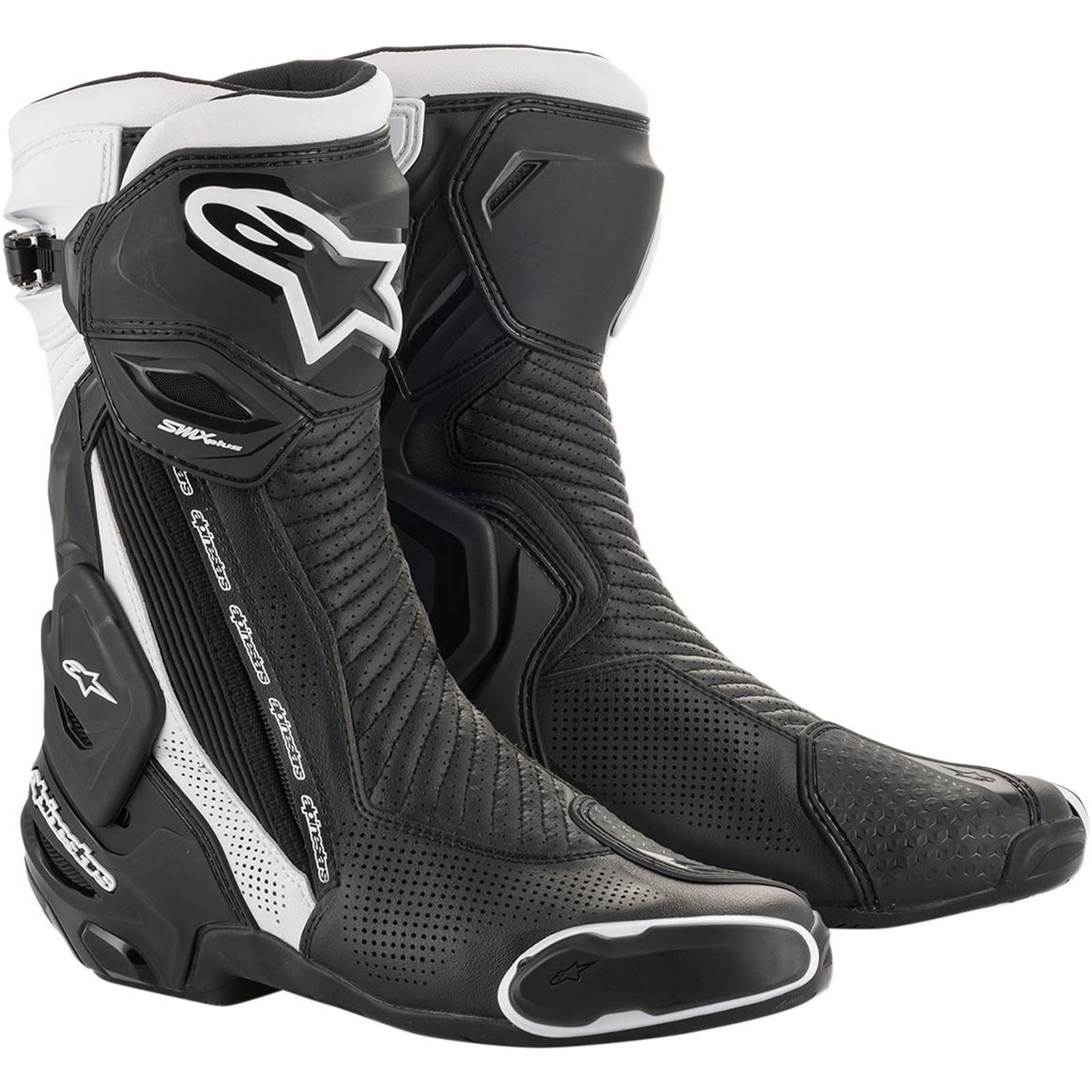 Alpinestars SMX+ Vented Boots - Black/White - Size 11.5 [MPN: 2221119-12-46]_1980890