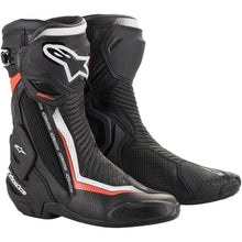Alpinestars SMX+ Vented Boots - Black/White/Red - Size 9.5 [MPN: 2221119-1231-44]_1980847