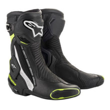 Alpinestars SMX+ Vented Boots - Black/White/Yellow - Size 6.5 [MPN: 2221119-125-40]_733017