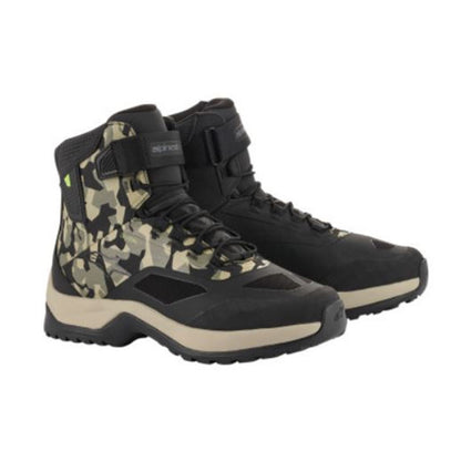 Alpinestars CR-6 Drystar Shoes - Black/Brown/Green - Size 14 [MPN: 2611020160914]_792411