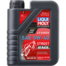 Liqui Moly Street Race Synthetic 4T Oil - 5W-40 - 1/Liter 20074_1045238