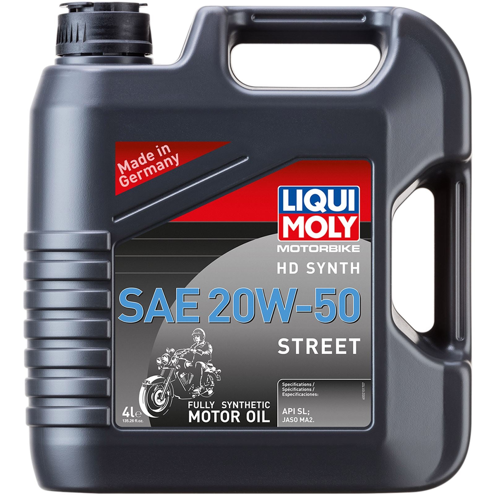 Liqui Moly H-D® Synthetic 4T Street Oil - 20W-50 - 4/Liter 20102_1045278