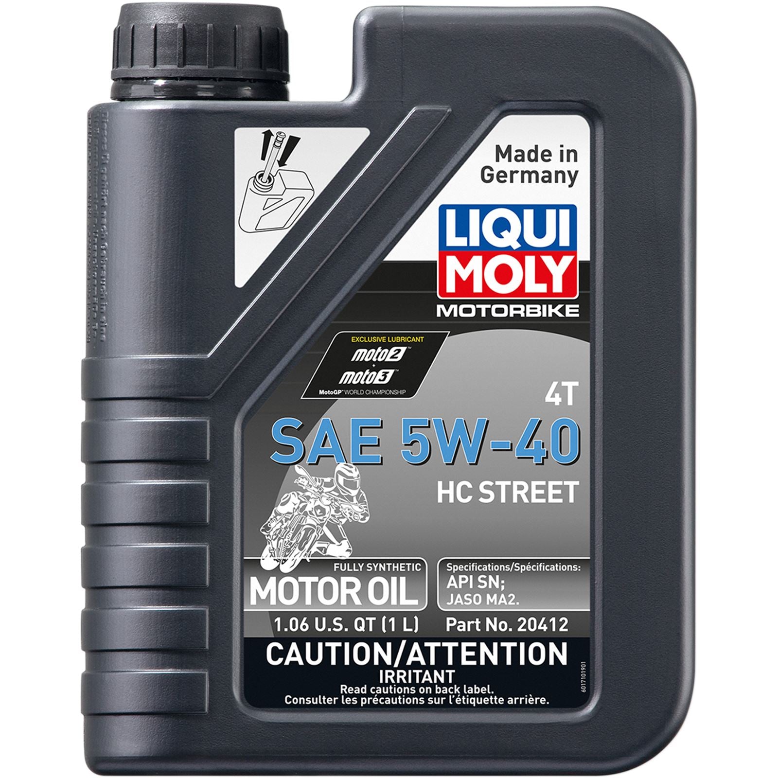 Liqui Moly HC Street Oil - 5W-40 - 1/Liter 20412_1045357