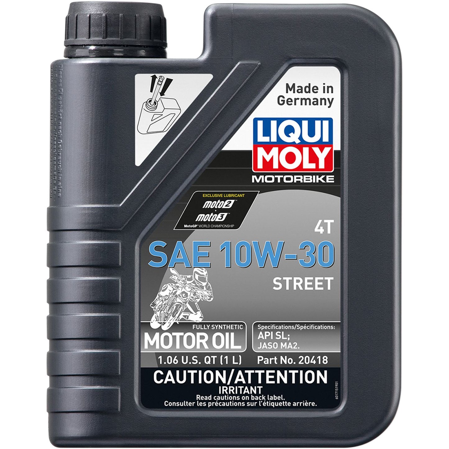 Liqui Moly Street 4T Oil - 10W-30 - 1/Liter 20418_1045321