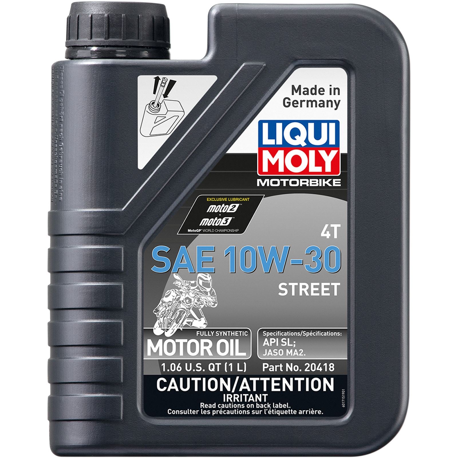 Liqui Moly Street 4T Oil - 10W-30 - 1/Liter 20418_1045321
