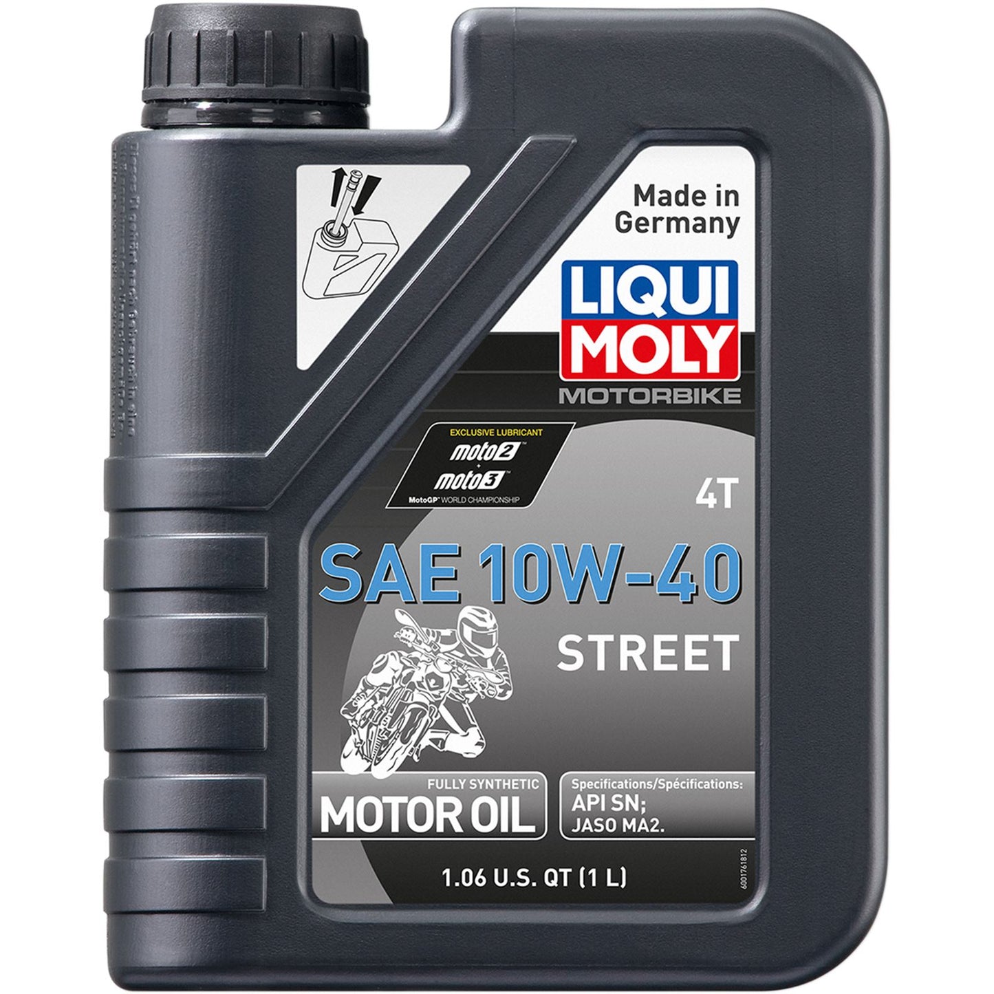 Liqui Moly Street 4T Oil - 10W-40 - 1/Liter 20054_1045329
