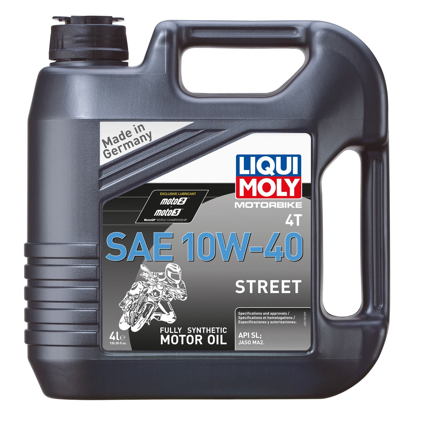 Liqui Moly Street 4T Oil - 10W-40 - 4/Liter 20056_1045333