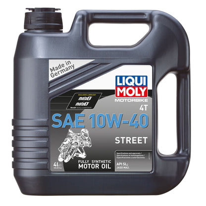 Liqui Moly Street 4T Oil - 10W-40 - 4/Liter 20056_1045333