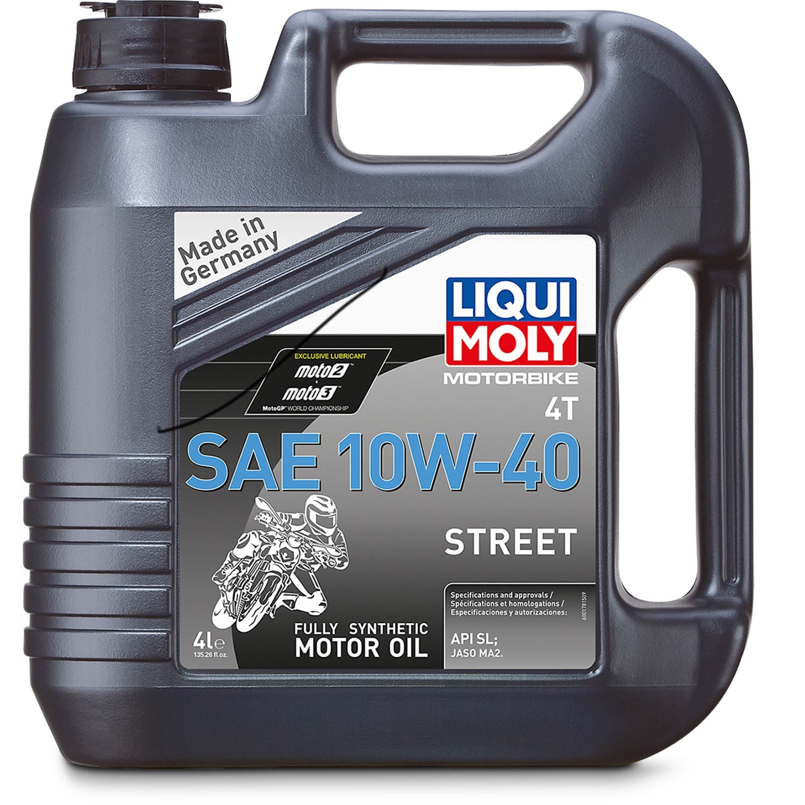 Liqui Moly Street 4T Oil - 10W-40 - 4/Liter 20056_1045337