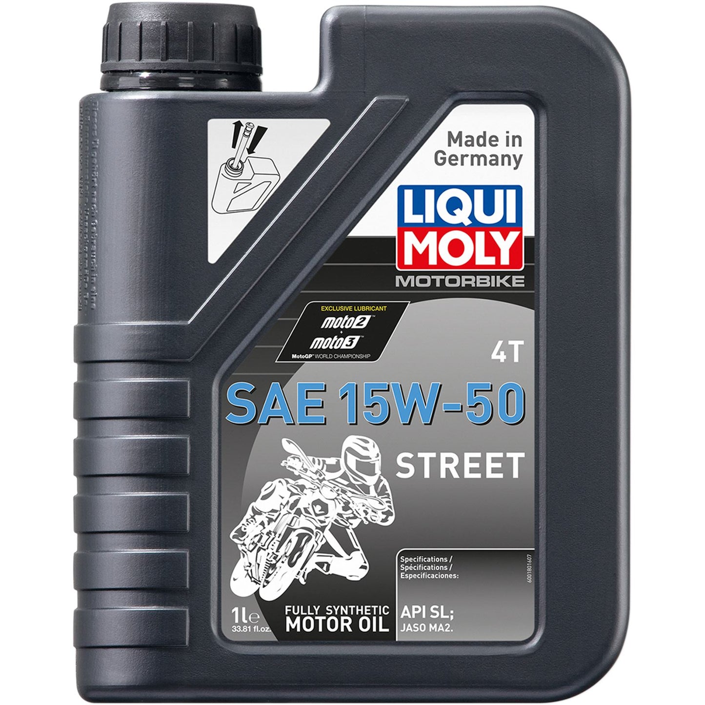 Liqui Moly Street 4T Oil - 15W-50 - 1/Liter 20058_1045270