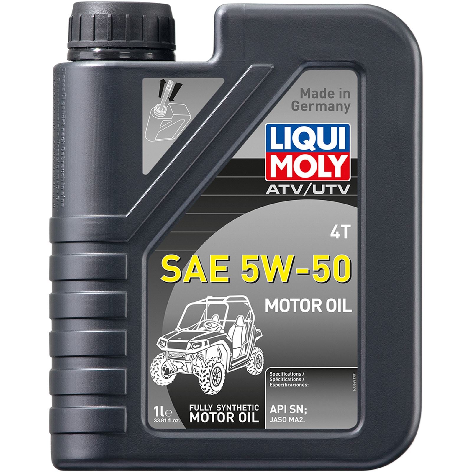 Liqui Moly ATV/UTV 4T Engine Oil - 5W-50 - 1/Liter 20212_1045379