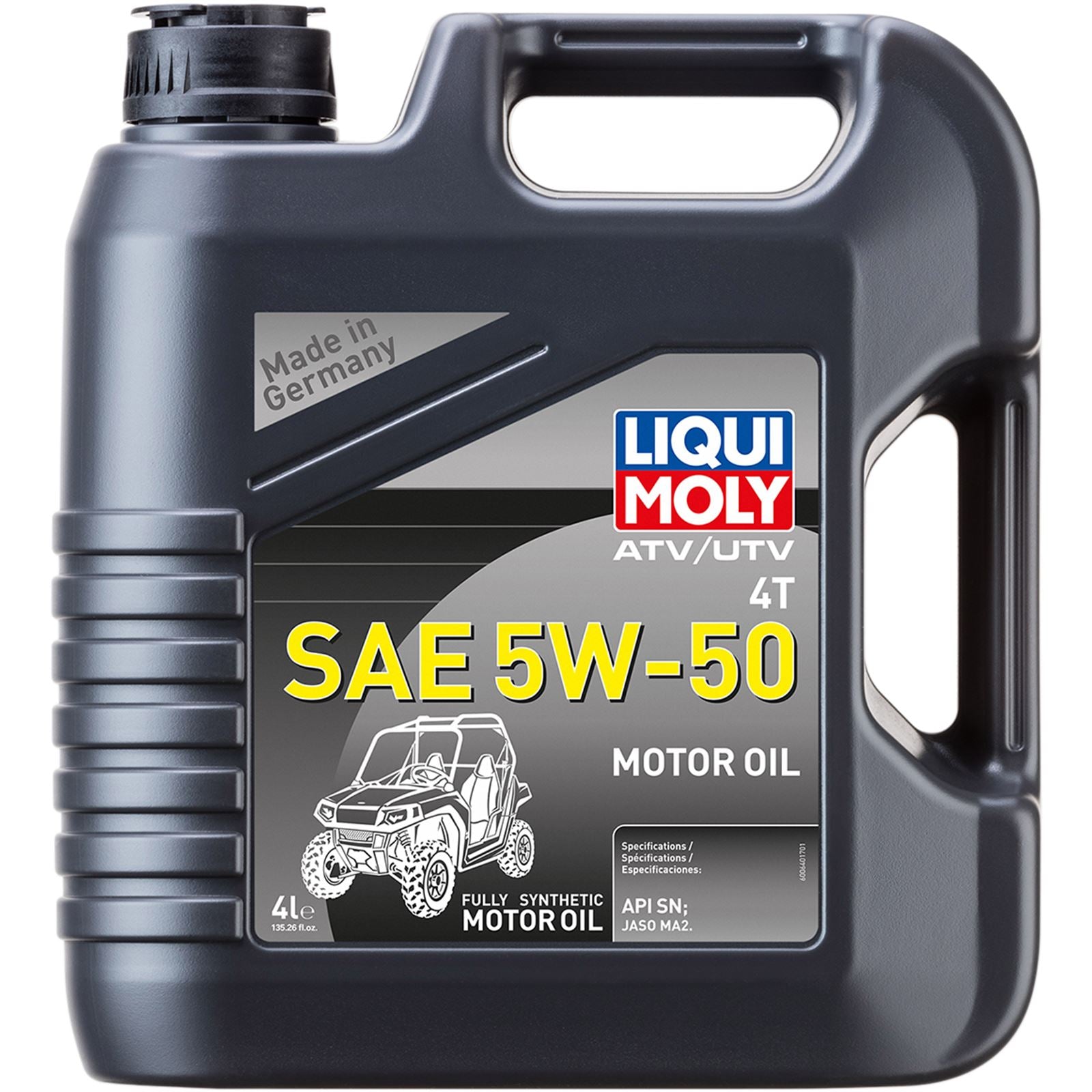 Liqui Moly ATV/UTV 4T Engine Oil - 5W-50 - 4/Liter 20214_1045383