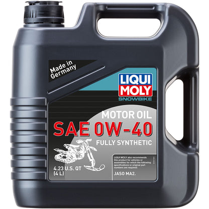 Liqui Moly Snowbike Synthetic Oil -  0W-40 - 4/Liter 20358_1045457