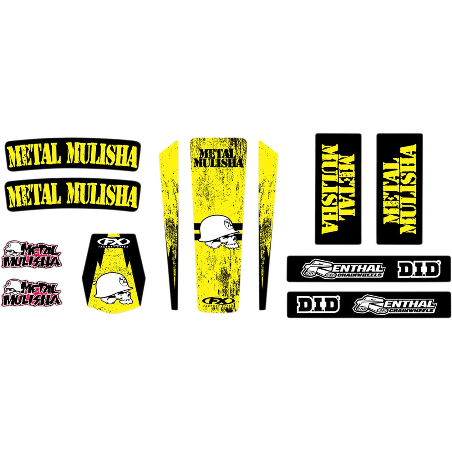 Factory Effex Graphic Trim Kit - Metal Mulisha - Suzuki 23-50460_1045685