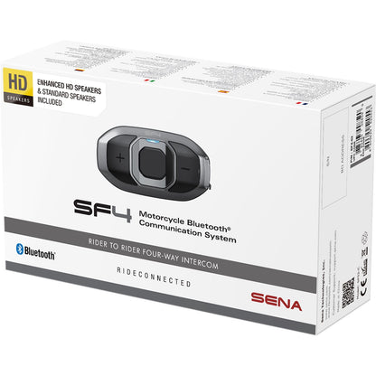 Sena SF4 Bluetooth Headset - 4-Way - Single Pack [MPN: SF4-02]_1045763