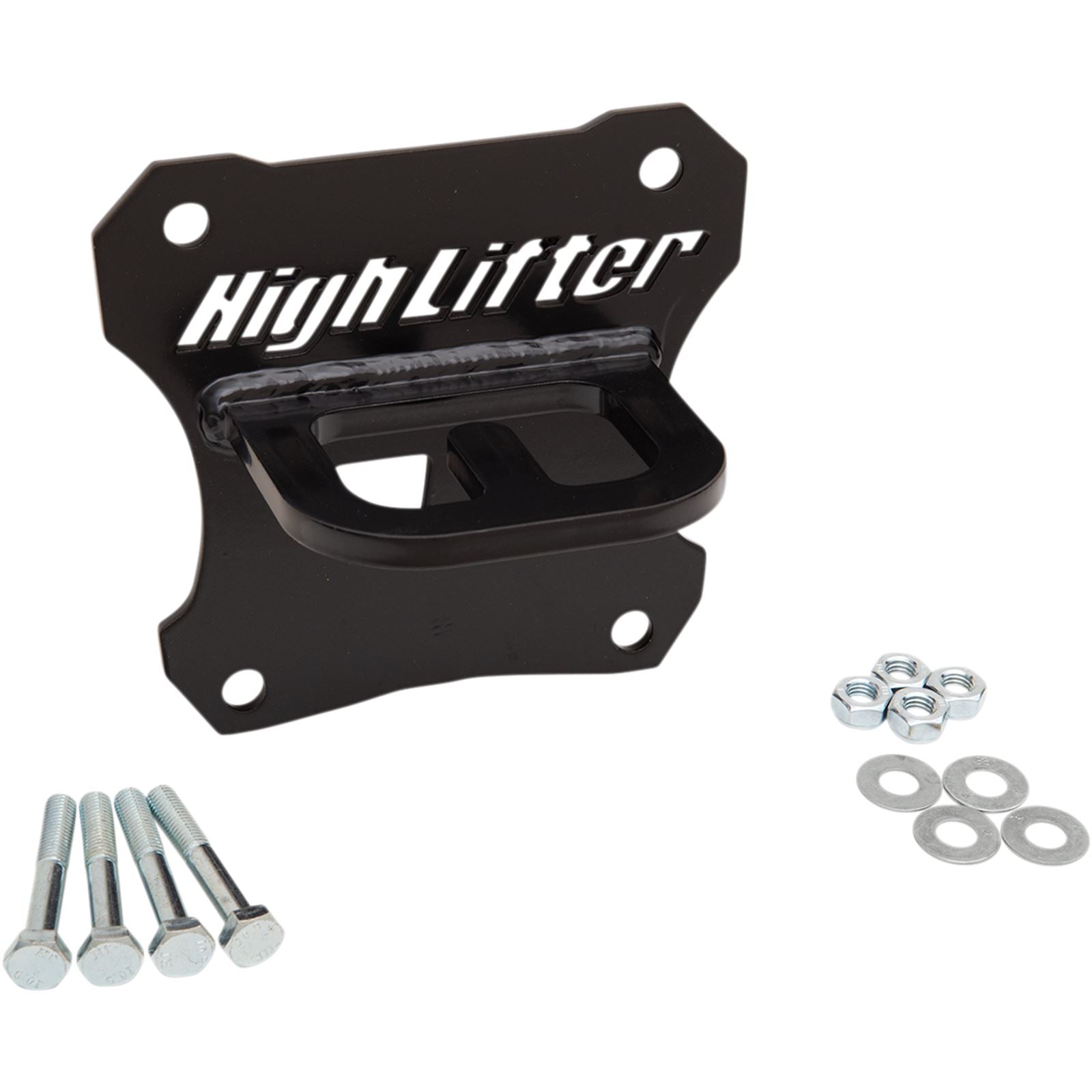 High Lifter Rear Tow Hook - Black - 12mm - RZR TOWHKRZR11B_1045772