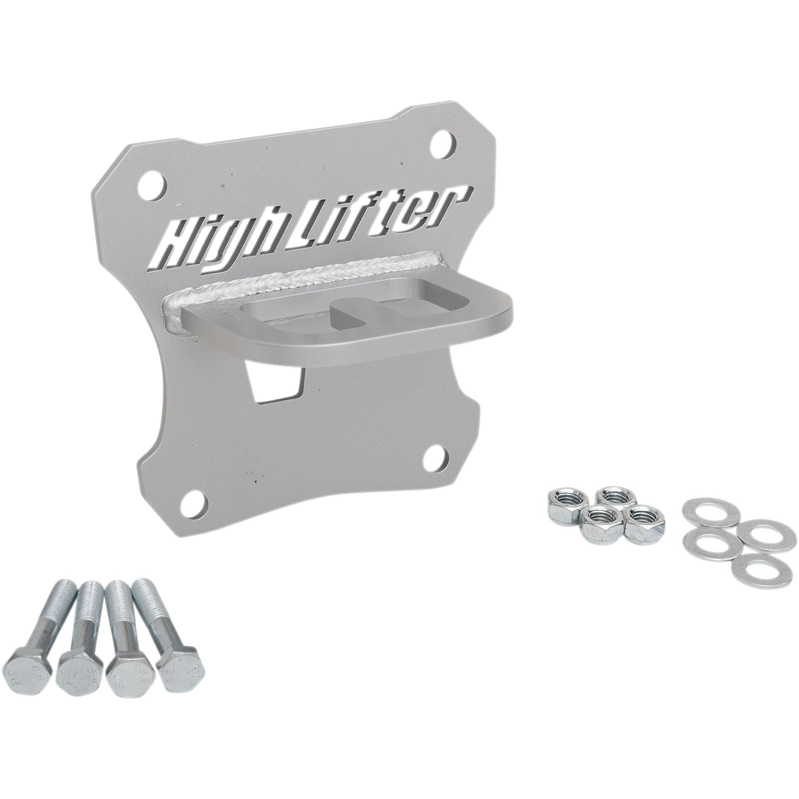 High Lifter Rear Tow Hook - Silver - 12mm - RZR TOWHKRZR11S_1045777