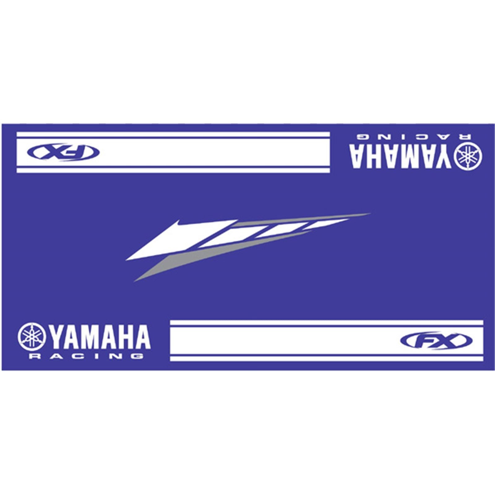 Factory Effex Bike Mat - Blue - Yamaha 22-45226_601219