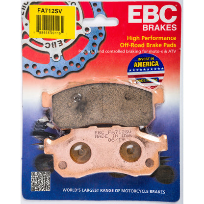 EBC Brakes Brake Pads SV Severe Duty Sintered FA712SV_542106