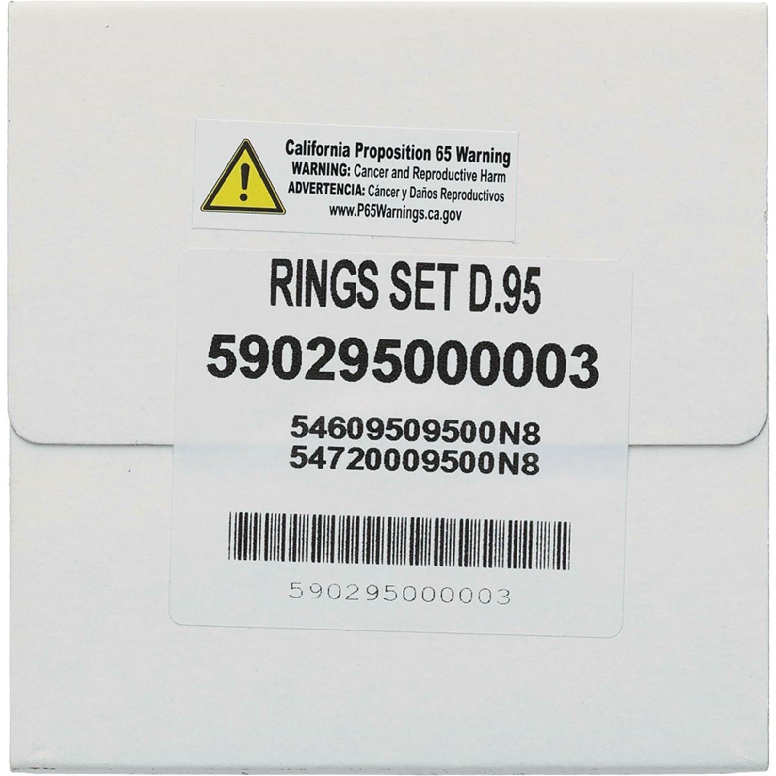 Piston Rings For Vertex Pistons Only CLOSEOUT 590295000003_1440535