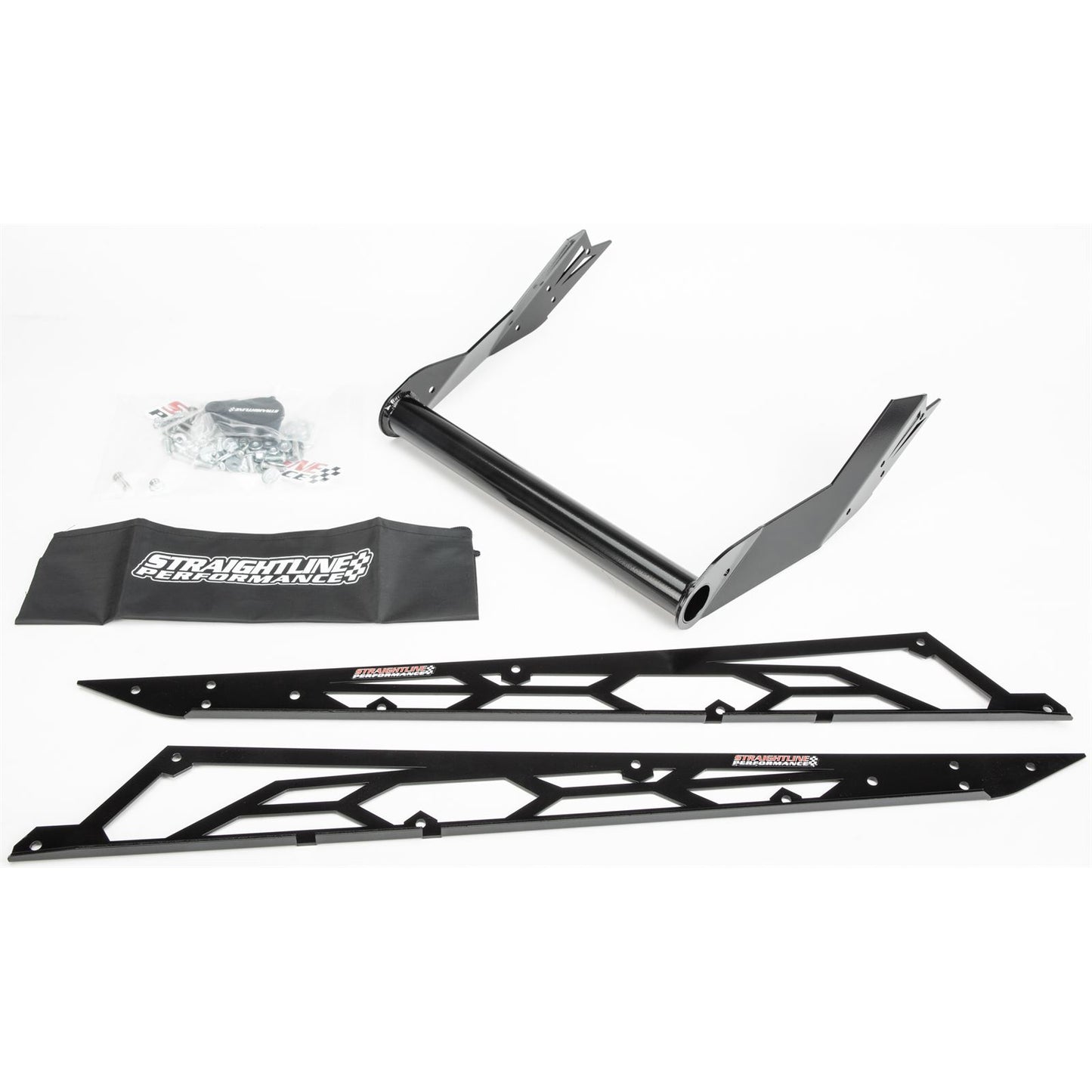 Straightline Performance Hide 'N' Go Rear Bumper for Polaris 155" Black [MPN: 182-114]_1081776