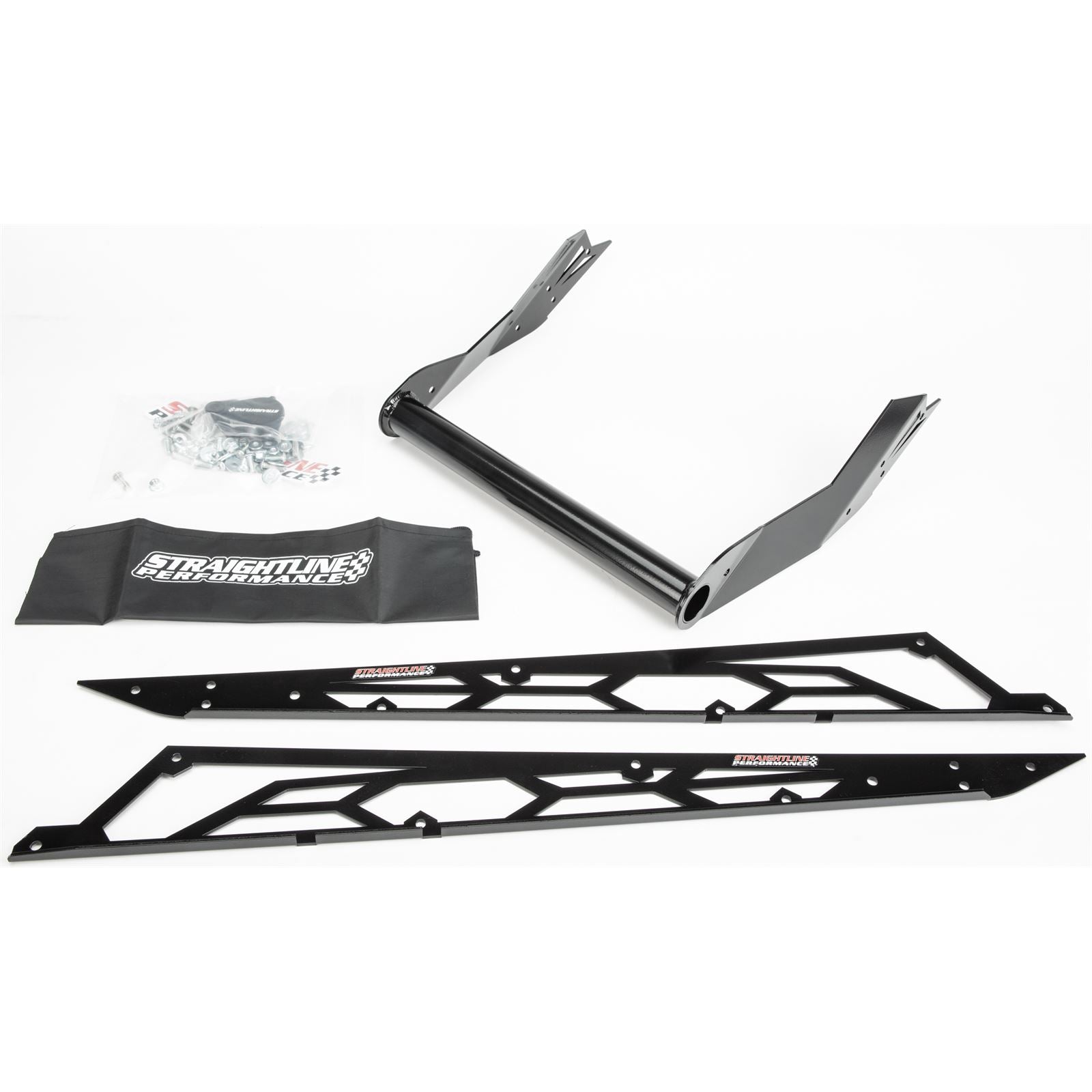 Straightline Performance Hide 'N' Go Rear Bumper for Polaris 155" Black [MPN: 182-114]_1081776