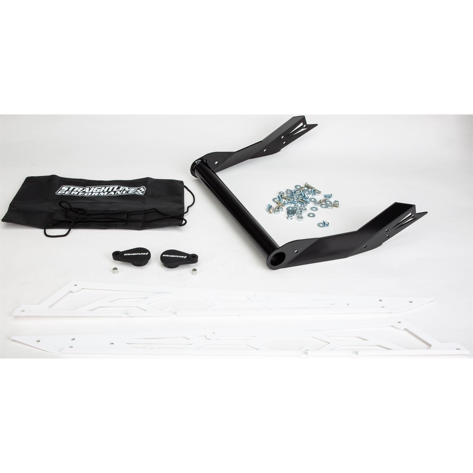 Straightline Performance Hide 'N' Go Rear Bumper for Polaris 155" White [MPN: 182-114-WHITE]_1081778