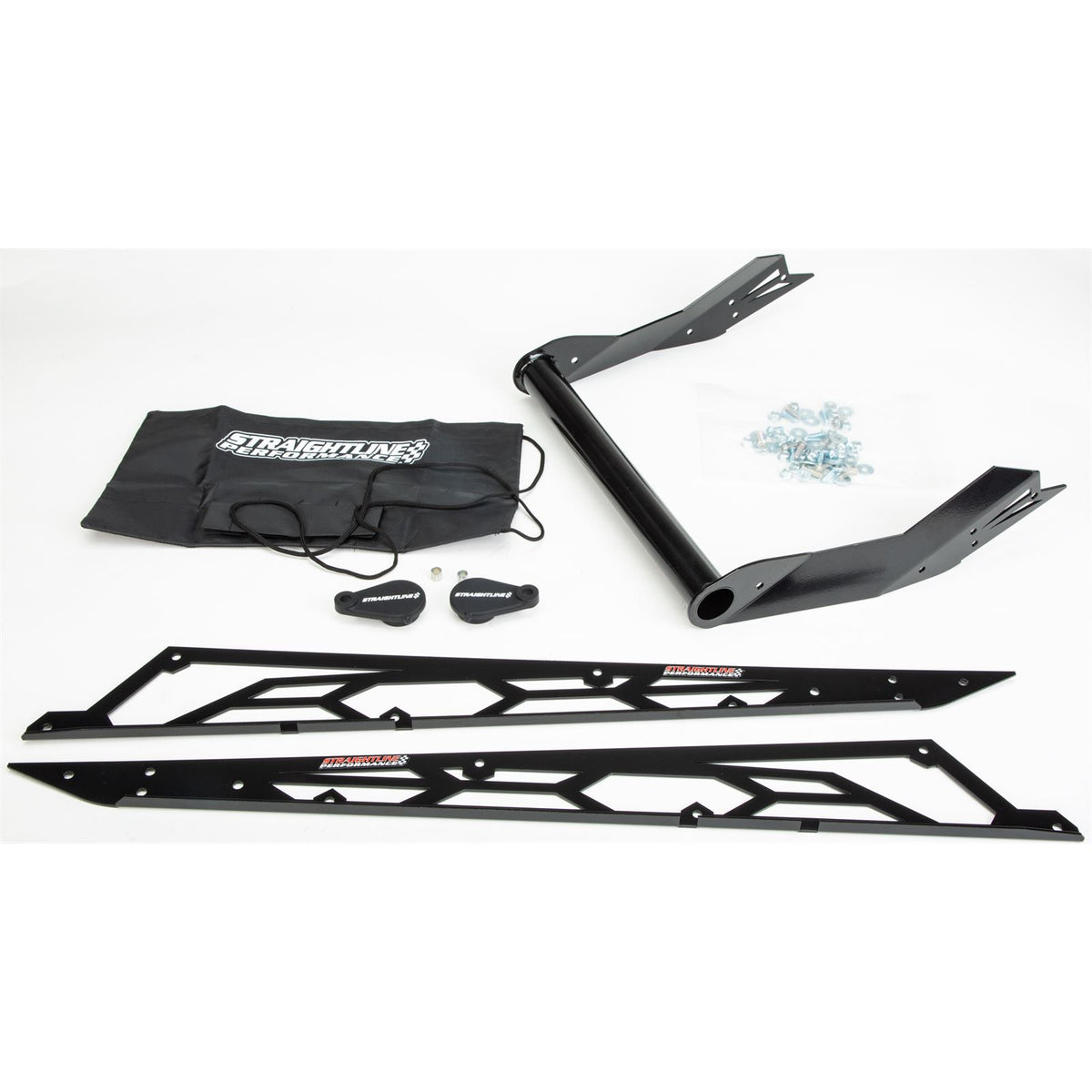 Straightline Performance Hide 'N' Go Rear Bumper for Polaris 163" Black [MPN: 182-115]_1081779