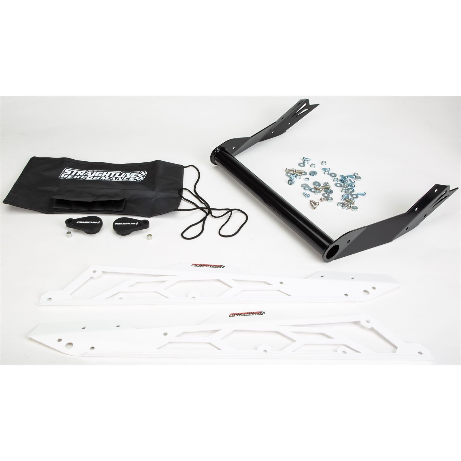 Straightline Performance Hide 'N' Go Rear Bumper for Ski-Doo 146" White [MPN: 183-234-WHITE]_1081907