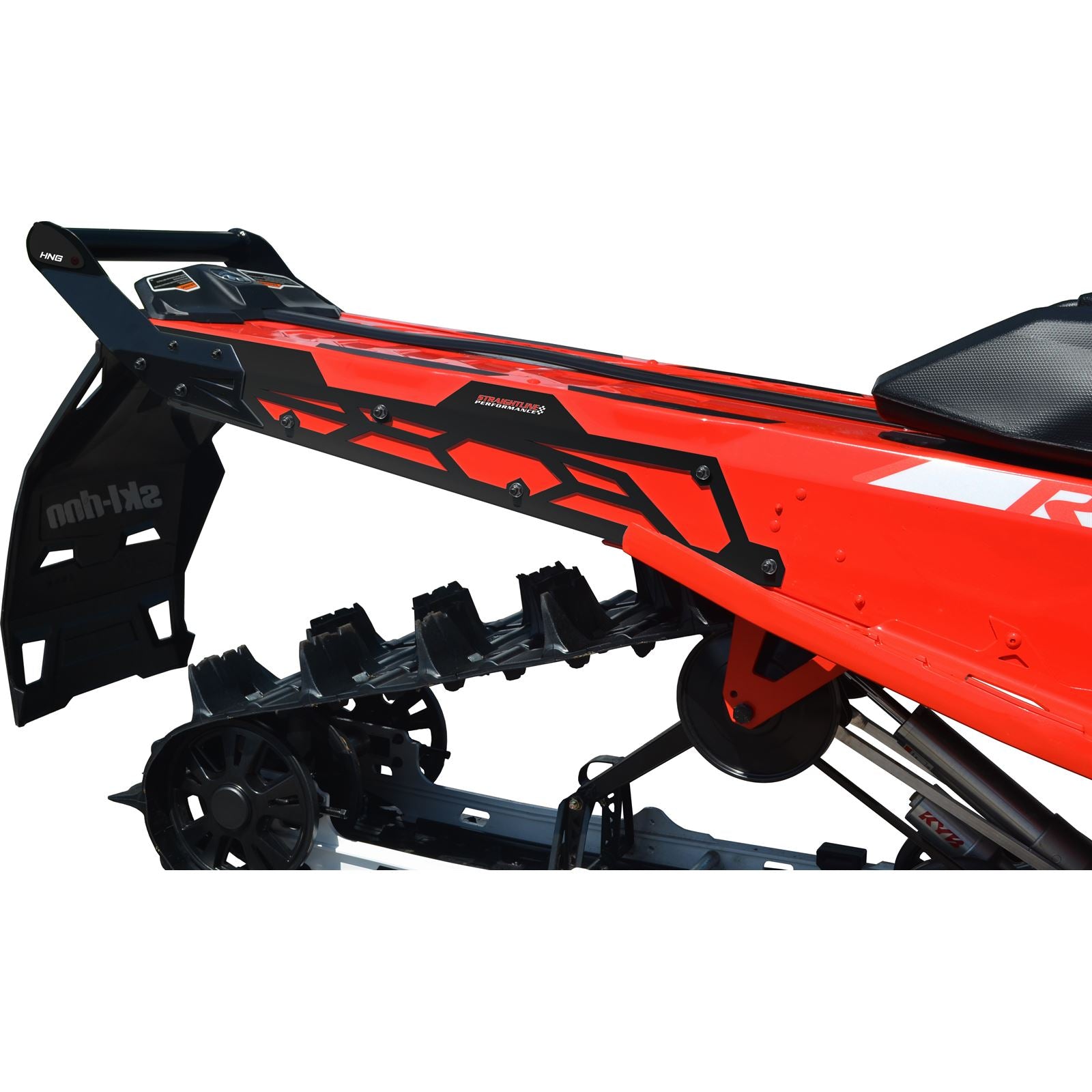 Straightline Performance Hide 'N' Go Rear Bumper for Ski-Doo 154" Black [MPN: 183-235]_542388