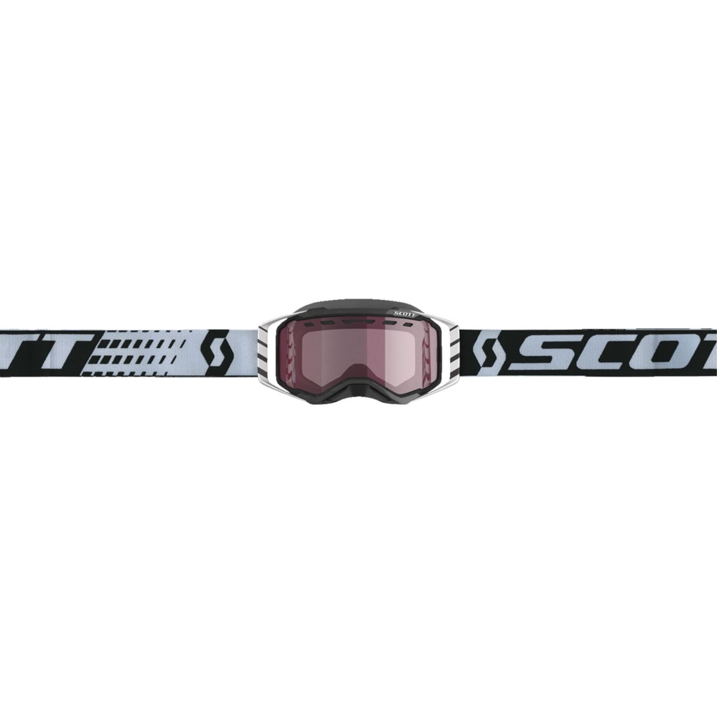Scott Prospect Snow Cross Goggles - Black/White with Rose Lens 272846-1007134_1161280