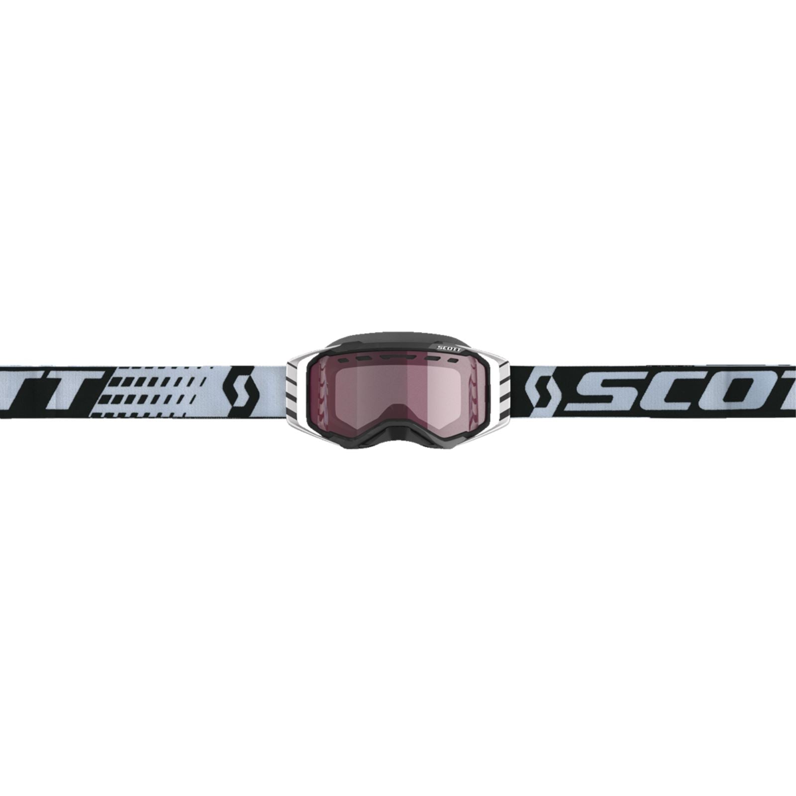 Scott Prospect Snow Cross Goggles - Black/White with Rose Lens 272846-1007134_1161280