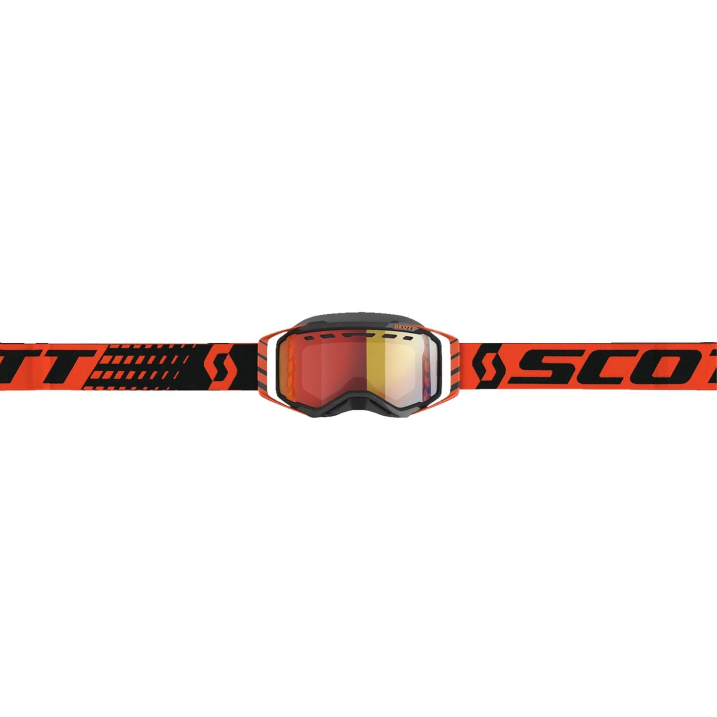 Scott Prospect Snow Cross Goggles - Orange/Black with Enhancer Red Lens 272846-1008312_1161276