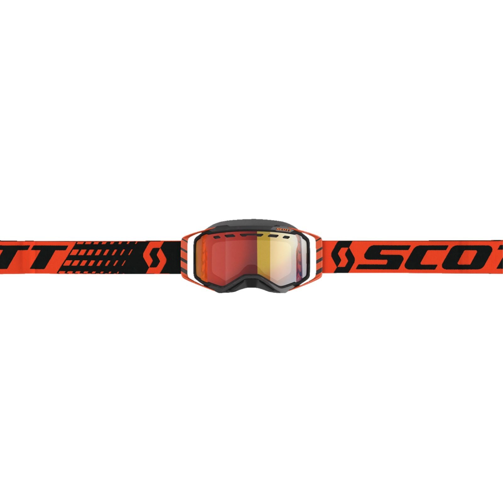 Scott Prospect Snow Cross Goggles - Orange/Black with Enhancer Red Lens 272846-1008312_1161276