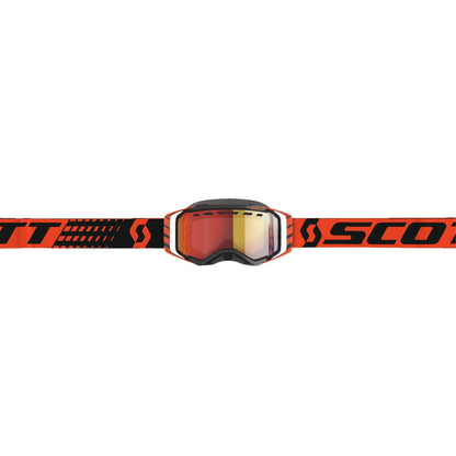 Scott Prospect Snow Cross Goggles - Orange/Black with Enhancer Red Lens 272846-1008312_1161276