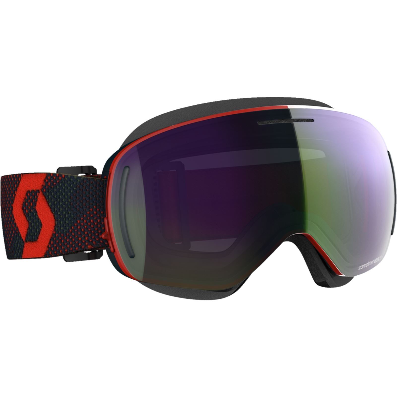 Scott LCG EVO SNowcross Goggles - Red/Blue Nights Enhancer Green Chrome 272845-4710314_1161302