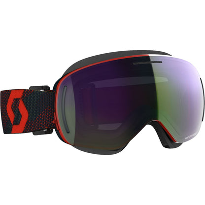 Scott LCG EVO SNowcross Goggles - Red/Blue Nights Enhancer Green Chrome 272845-4710314_1161302