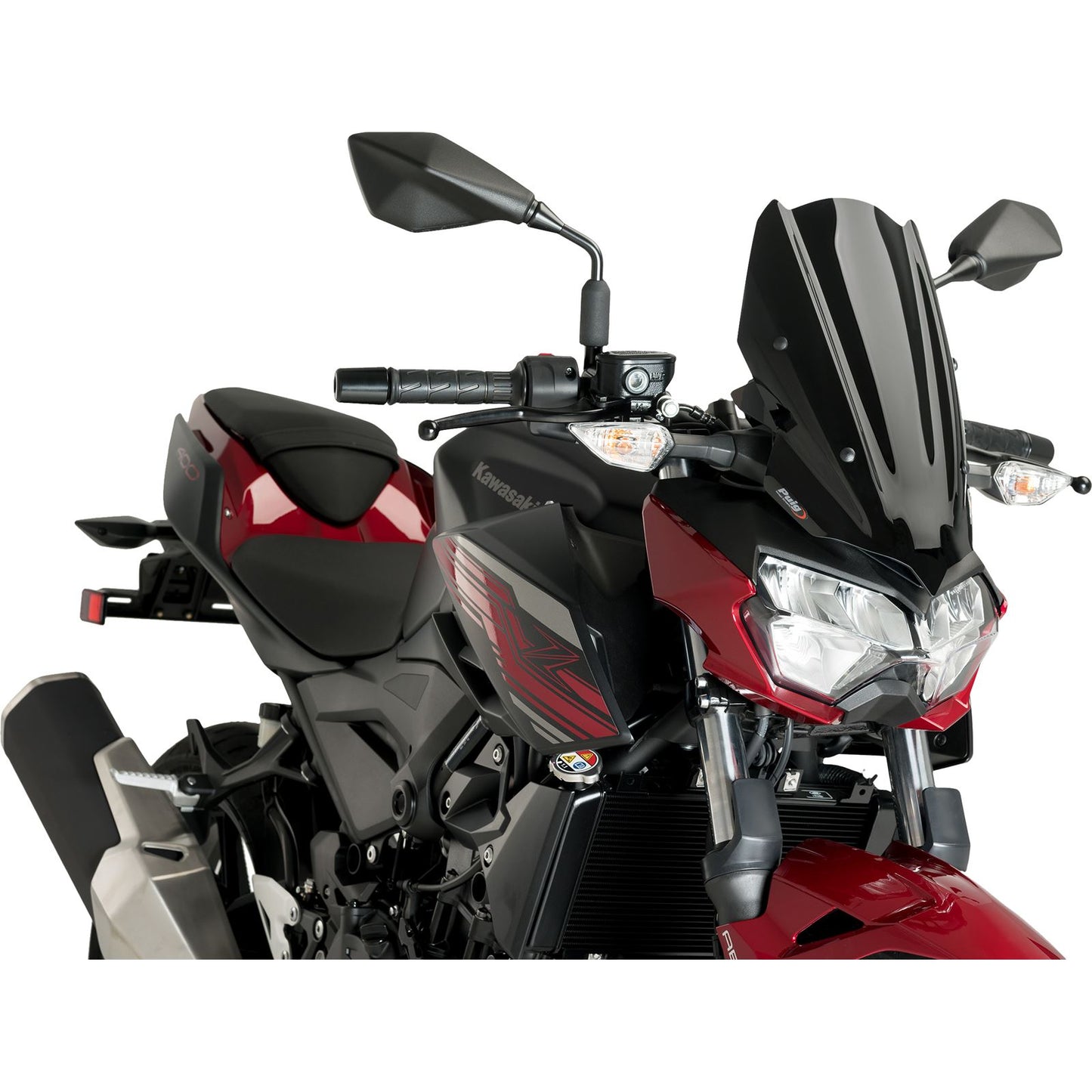 Puig New Generation Windscreen Sport Black for Kawasaki 3548N_546893