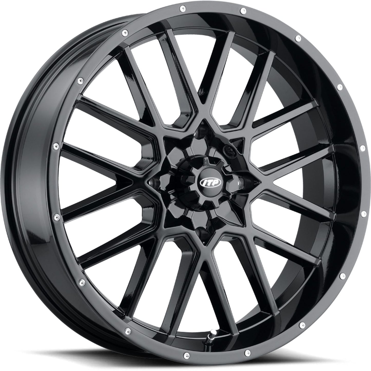 ITP Hurricane Black 20x6.5 4/137 4 + 2.5 (+10mm) 20RB118BX_546911