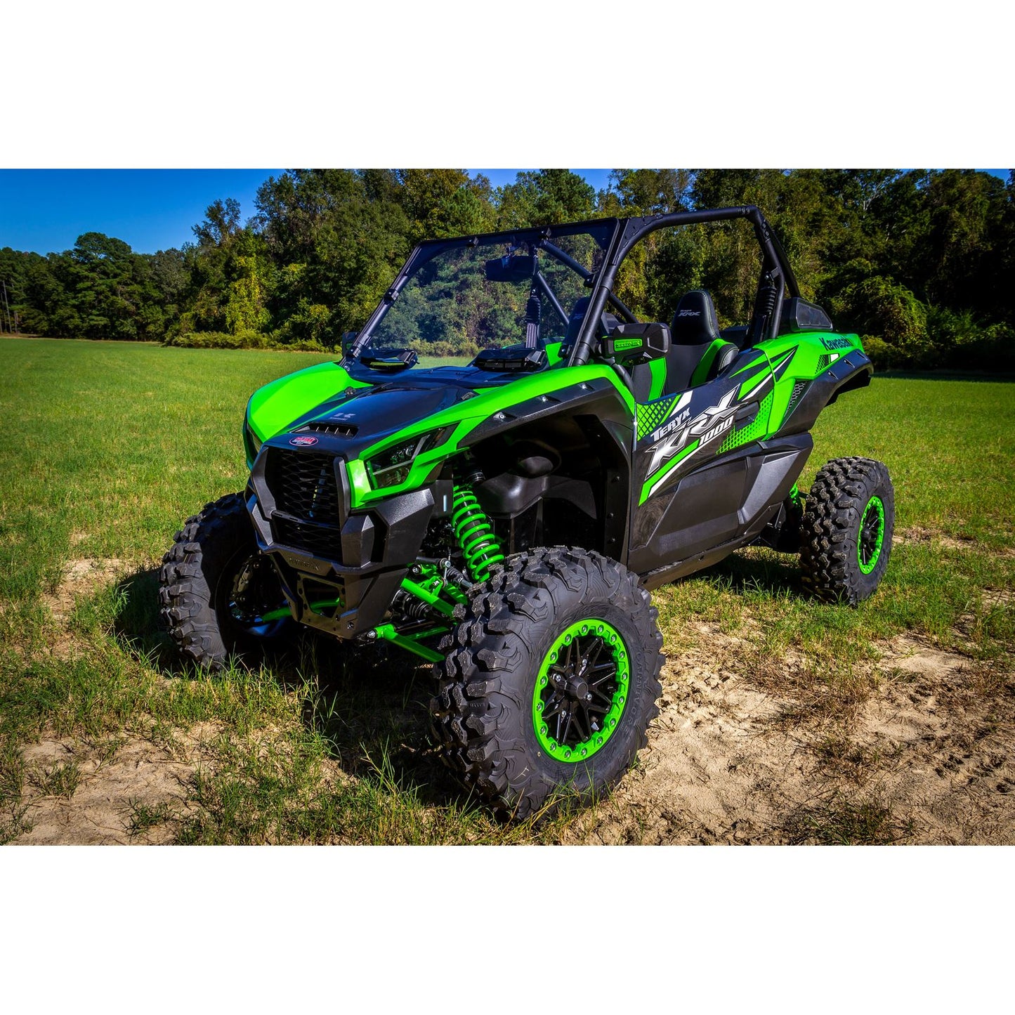 Seizmik Versa-Vent Windshield - Hard-Coated for Kawasaki 26097_547128