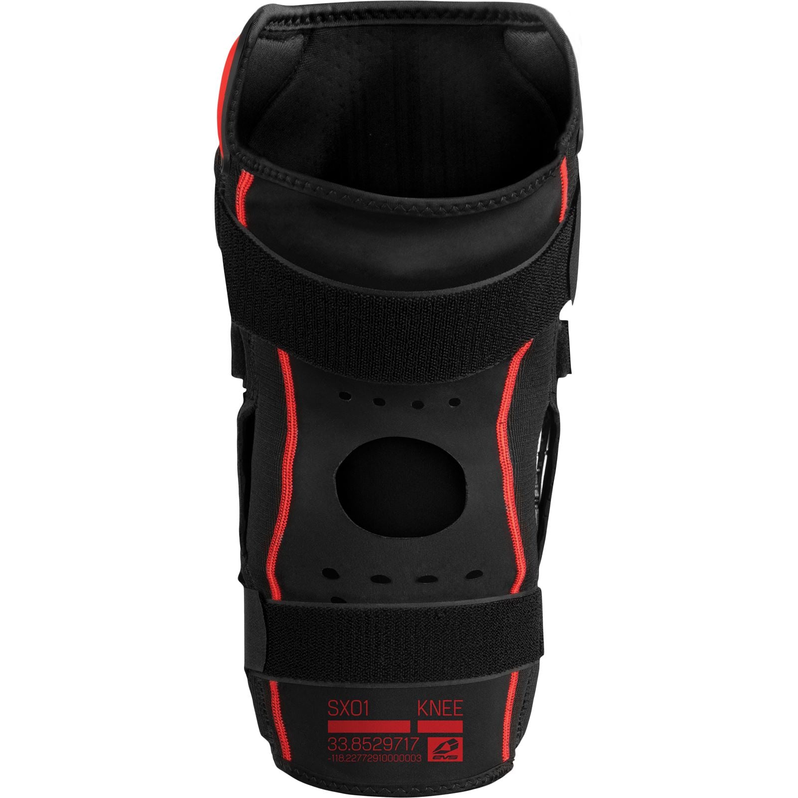 EVS Sports SX01 Knee Brace Black Extra Large [MPN: SX01-20K-XL]_547321